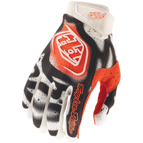 2026 Troy Lee Designs AIR Membrane Gloves White Infra Red