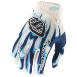 2026 Troy Lee Designs Air Torched Gloves White Blue