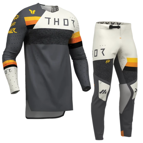 2026 Thor Sportmode League Kit Combo Charcoal White