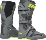 Thor Blitz XR Kids Youth Motocross Boots Grey Charcoal