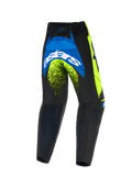 2026 Alpinestars Racer Nomur Kids Motocross Pants -  Dk Navy Yllw Fl Ucla Blue