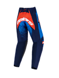2026 Alpinestars Racer Nomur Kids Motocross Pants -  Dark Navy Orange Ucla Blue