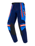 2026 Alpinestars Racer Nomur Kids Motocross Pants -  Dark Navy Orange Ucla Blue