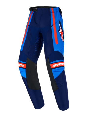 2026 Alpinestars Racer Nomur Kids Motocross Pants -  Dark Navy Orange Ucla Blue