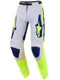 2026 Alpinestars Racer Air Riway Pant -Light Gray Yellow Fluo Blue