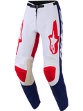 2026 Alpinestars Racer Riway Pant -White Blue Red