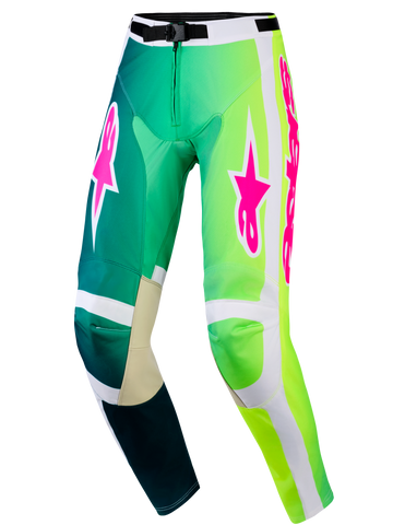 2026 Alpinestars Racer Portl Pant - Green White Black
