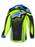 2026 Alpinestars Racer Nomur Kids Motocross Jersey - Dk Navy Yllw Fl Ucla Blue