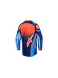 2026 Alpinestars Racer Nomur Kids Motocross Jersey - Dark Navy Orange Ucla Blue