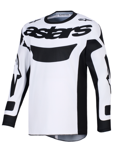 2026 Alpinestars Racer Riway Motocross Jersey - White Black