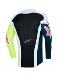 2026 Alpinestars Racer Portl Motocross Jersey - Green White Black