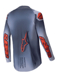 2025 Alpinestars SuperTech Lipan Jersey Grey Orange Fluo