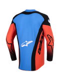 2026 Alpinestars Techstar Knif Motocross Jersey - Orange Black Ucla Blue