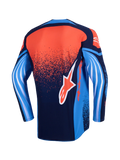 2026 Alpinestars Techstar Nomur Motocross Jersey - Dark Navy Orange Blue