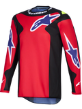 2026 Alpinestars Fluid Grid Motocross Jersey - Red Black Purple