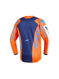 2026 Alpinestars Fluid Grid Youth Motocross Jersey - Orange Ucla Blue