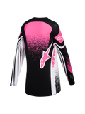 2026 Alpinestars Woman Stella Techstar Nomur Jersey - Black White Fuchsia