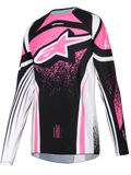 2026 Alpinestars Woman Stella Techstar Nomur Jersey - Black White Fuchsia
