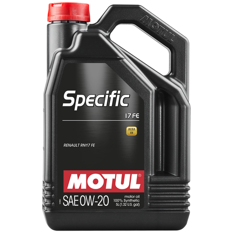 Motul Specific 17 FE 0w-20 5 Litres