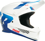 Thor Sector 2 Carve White Blue Helmet