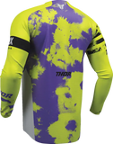 2026 Thor Jersey Launchmode Bleach Grey Acid