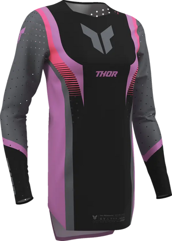 2026 Thor Women's Sportmode Velocity Jersey Black Orchid