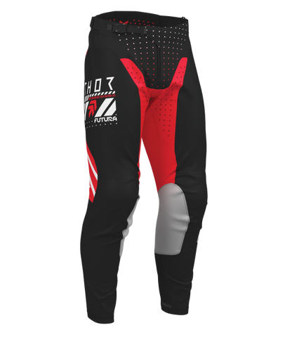 2026 Thor Launchmode Futura Youth Pant Black Red