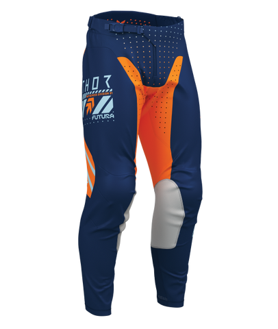 2026 Thor Launchmode Futura Youth Pant Navy Orange