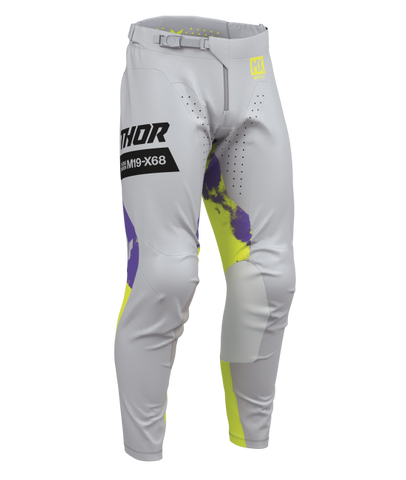 2026 Thor Launchmode Bleach Youth Pant Grey Acid