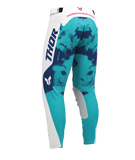 2026 Thor Launchmode Bleach Youth Pant White Aqua