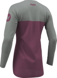 2026 Thor Women's Ridemode Jersey Menace Purple Grey