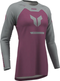 2026 Thor Women's Ridemode Jersey Menace Purple Grey