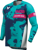 2026 Thor Jersey Launchmode Bleach White Aqua