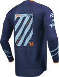 2026 Thor Launchmode Futura Youth Jersey Navy Orange