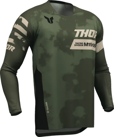 2026 Thor Jersey Launchmode Bleach Black Camo