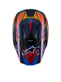 Alpinestars Helmet Supertech SM10 Era Helmet - Blue Red Yellow Fluo Gloss