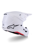 Alpinestars Helmet Supertech S-M7 Solid Helmet - White Gloss