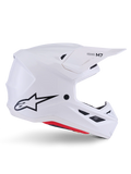 Alpinestars Helmet Supertech S-M7 Solid Helmet - White Gloss