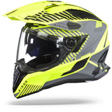 Airoh Commander Boost Neon Yellow Matt Adventure Helmet
