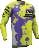 2026 Thor Jersey Launchmode Bleach Grey Acid