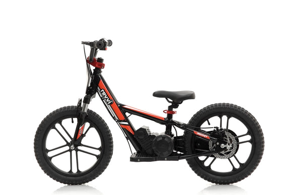 REVVI 16 PLUS ELECTRIC KIDS BIKE RED AT Motocross