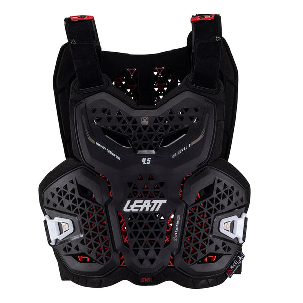 2025 Leatt Chest Protector Evo Black – AT Motocross