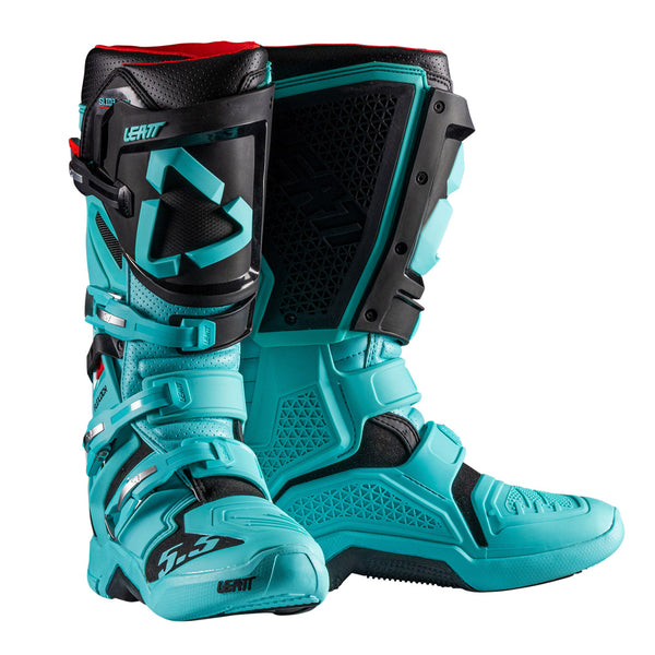 2026 Leatt 5.5 Flexlock Boots Teal – AT Motocross