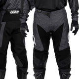 2026 Leatt 3.5 Pant and Shirt Kit Combo Stealth Black Grey