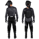 2026 Leatt 3.5 Pant and Shirt Kit Combo Stealth Black Grey