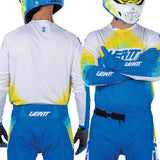 2026 Leatt 4.5 Moto Lite Jersey Pixel Blue