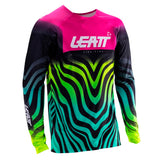 2026 Leatt 5.5 Moto Ultraweld Jersey Tiger Pink