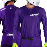 2026 Leatt 5.5 Moto Ultraweld Jersey Purple