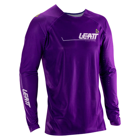 2026 Leatt 5.5 Moto Ultraweld Jersey Purple