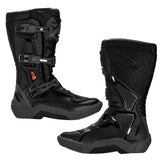 2026 Leatt 3.5 Youth Motocross Boots Stealth Black